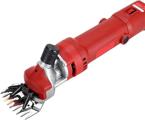 ZJFHEYUO Tondeuse électrique 350 W pour Moutons, Chevaux, Animaux, Laine, Fournitures agricoles, Lame Droite 13 Dents, Portable