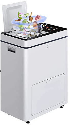 Kitchen Composter, 20L Capacity Automatic Food Waste Cycler, Countertop Composting Machine for Efficient Food Waste Disposal