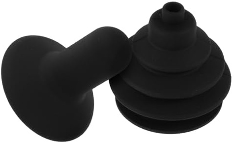 Zubehör Schwarz und Elektrische Rollstühle Joystick Kappe Staubschutz | Gummi Ausführung, 2 Stück pro Packung, für Elektrorollstuhl und Mobilitätsroller, Schnelle Montage