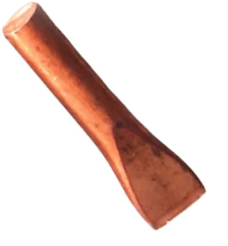 Pointe de fer à souder 500 W pour soudure électrique haute puissance, pointe de rechange en cuivre pur chauffé à l'extérieur avec tête plate courbée et cutter EDG