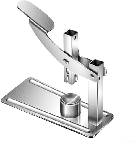 Pince à casse-noix en acier inoxydable pour une ouverture facile des châtaignes – Outil robuste pour ouvrir les noix de pécan, noisettes – Design ergonomique et robuste pour cuisine camping – Argent