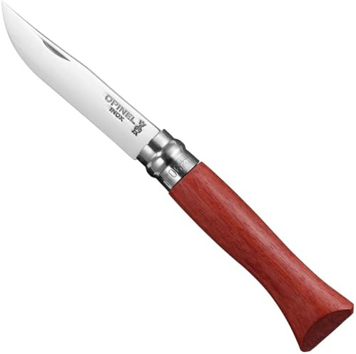 Opinel INOX Messer Erwachsene Bubinga Box