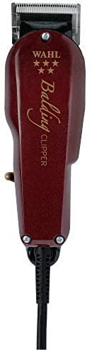 Wahl Balding Glatzenschneider - Closest Cutting Full-Size Haarschneider, Schwarz/Rot, WAHL Hair Clipper in BOX