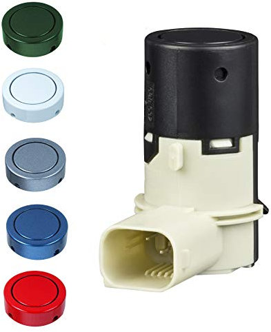 TeileFux24 Parksensor PDC Wagenfarbe für BMW 5er E60 E61 incl. Touring mit M-Paket M5 HINTEN (WA13 Atlantic-Blau)