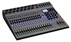 Zoom LiveTrak L-20 Digitaler Mixer & Multitrack Recorder, 20 Eingänge/22 SD-Aufnahmekanäle, 22-in-/4-out-Audio-Schnittstelle, 6 anpassbare Ausgänge, kabellose iOS-Steuerung