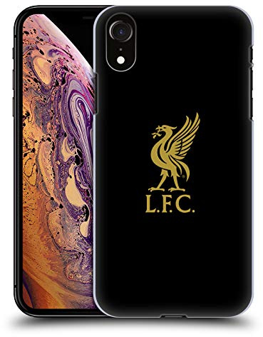 Head Case Designs Offizielle Liverpool Football Club Logo Gold Und Schwarz Liver Bird Harte Rueckseiten Handyhülle Hülle Huelle kompatibel mit Apple iPhone XR
