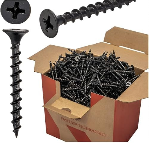 Gipskartonschrauben 3,5x25 mm 1000 stück für die Befestigung an Holzunterkonstruktionen