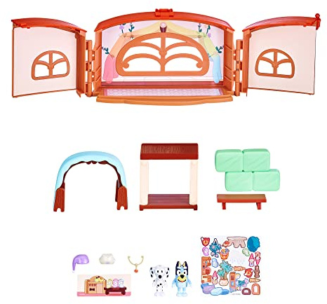 Bluey School Friends Calypso's School Set de Jeu de Figurines articulées Multicolore 6,3 à 7,6 cm