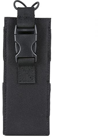 DONGKER Taktisch Flaschenhalter, 600D Nylon Trinkflasche Halter mit Molle System, Multifunktionell Wasserflaschenhalter für Sport, Fitnessstudio, Wandern, Camping, Spazierengehen