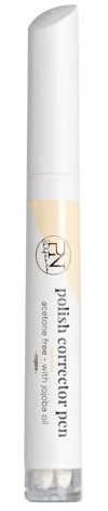 PN Selfcare Nail Polish Corrector Pen - Nagellackentfernerstift - Jojobaöl - Acetonfrei - Nagellack-Korrekturstift mit 3 Ersatzsminen - Accessoires für Gel-Nägel