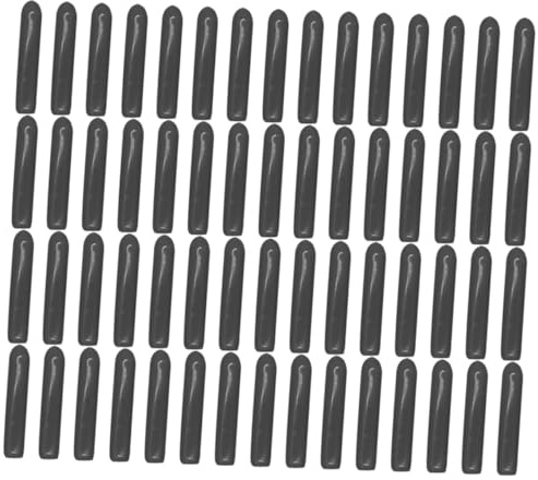 Spülmaschinenkorb Endkappen aus Kunststoff 100 Stück für Reparatur | Grau, für Nagelköpfe und Rundrohre, Abdeckungen zum Abdecken von Schrauben und Spitzen