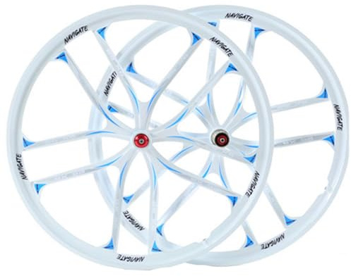 ZYJIX MTB-laufrad-laufradsatz – 26-Zoll-vorder- Und Hinterräder, Magnesiumlegierung, Qd-scheibenbremse, 8–11-Gang-hybrid-fahrradfelgen Und Laufradsatz(Color:C)