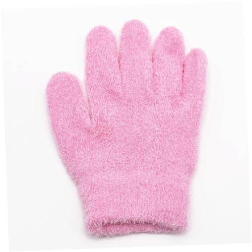 COLLBATH Hydrating Gel Gloves Pink Moisturizing Hand Care Softening Skin Treatment Spa Gloves for Women Reusable Washable Gift for Dry Rough Hands