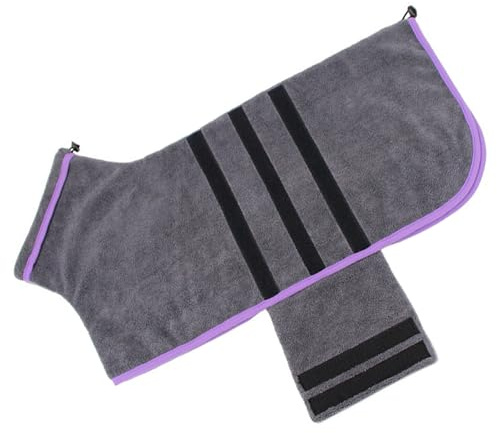 Accappatoio Cani | Morbido e Super Assorbente Mantello Asciugamano - Accappatoio per Cani | Per Viaggio, Toelettatura, Inverno, Cucciolo, Nuoto, Bagno, Giorni Di Pioggia, Interno Ed Esterno