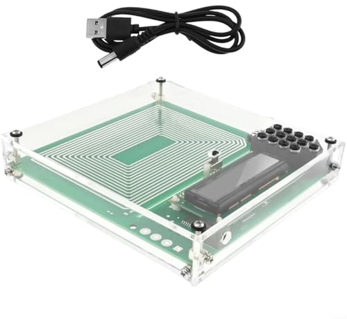 HomeVortex Generatore di segnale, 0,01 Hz-100 kHz, modulatore FM a onda quadra sinusoidale, USB portatile, set RF per debug di elettronica di laboratorio, verde nero (verde)