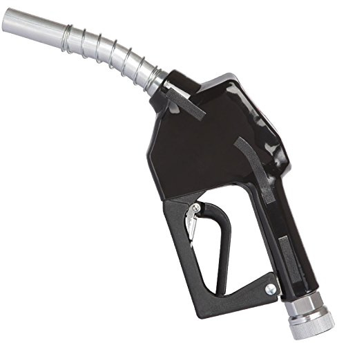 Ribimex Automatische Diesel-Zapfpistole Pro-Serie, aus Metall mit 1 Messing-Drehgelenk, ergonomisches Design, kompatibel mit verschiedenen Kraftstoffpumpensystemen – für Dieselbetankung – PRPG122
