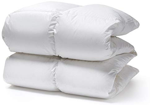 White Cloudz - Duntäcke Graz 260 x 220 cm – vinter – 90 % europeiska dun 10 % fjädrar – lämplig för allergiker