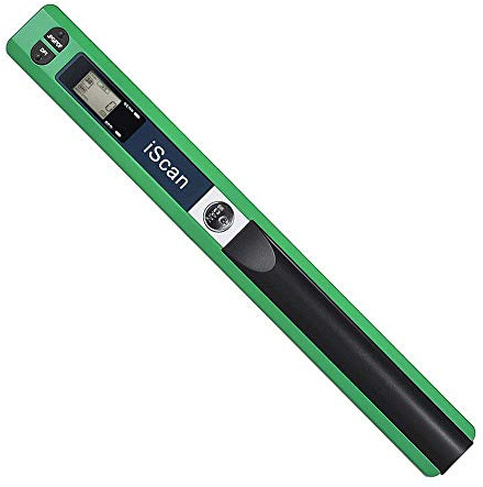 ECOiNVA para iScan Wand Escáner portátil de Documentos A4, 900DPI Escáner USB Escáner móvil Escáner móvil (Verde)