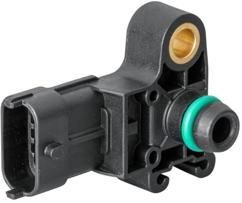 HELLA 6PP 358 152-041 Sensor, Ladedruck - 3-polig - geschraubt | Kompatibel mit: CHEVROLET AVEO / KALOS Schrägheck, AVEO / KALOS Stufenheck, AVEO Schrägheck, AVEO Stufenheck, CAMARO