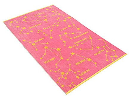Vossen Strandtuch aus 100% Reiner Baumwolle (Zodiac Pink)