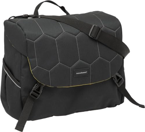 Schultertasche New Looxs Mondi Joy Single - 18,5 Liter - Quilted Black - Befestigen: Häkeln