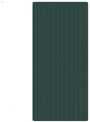 Yoga-Matte Übungsmatten 15mm TPE Rutschfest Extra Dick Hohe Dichte Umweltfreundlich Bodenmatte für Übungen für Yoga Workout Pilates (Color : Green)