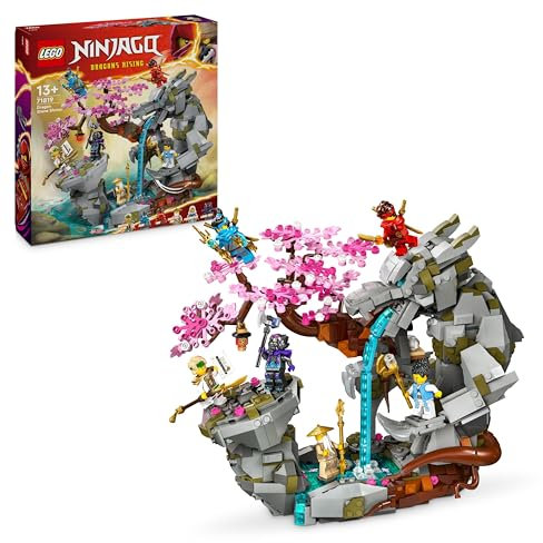 LEGO NINJAGO Dragon Stone Shrine Ninja Toy Adventure Playset For Boys, Girls & Teens with 6 Minifigures, Buildable Figure Model for Play and Display, Kids' Bedroom Decoration, Birthday Gift Idea 71819