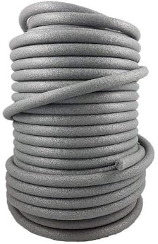 dubaust Cuerda redonda de polietileno para juntas de relleno, para rellenar, color gris (diámetro 6 mm x 50 m)