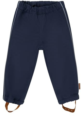 Byxor softshell, marinblå, 98