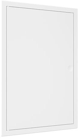 Panel de Acceso de Plástico ABS - Resistente y Duradero - Tapa de Inspección Resistente a UV, con Bisagras Ocultas - Instalación Fácil para Pared, Techo y Tablaroca. (200 x 300 mm)