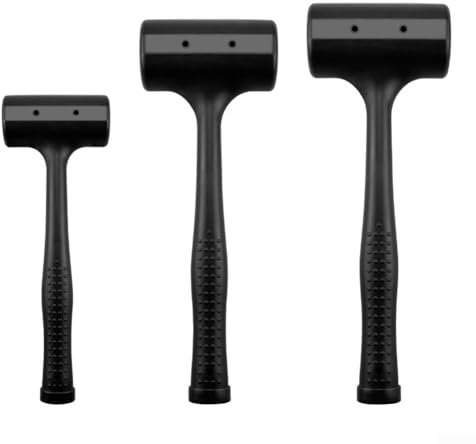 Anpassungsfähiger weicher Gummihammer, geeignet für Zeltheringe, Bodenbeläge und mehr (128 mm)
