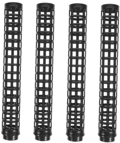 KONTONTY 2 Set Colonna Rampicante della Pianta Piante da Impianti Forniture da Giardino Pali di Muschio per Piante Rampicanti Palo Monstera Black Plastica 2 Pezzi * 2
