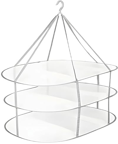 Genérico con Paja de Secado de suéter | Estante de Ropa de Malla Plana de Secado - Secador de Red Grande en Hangle Sec Portátil para Calcetines de Ropa