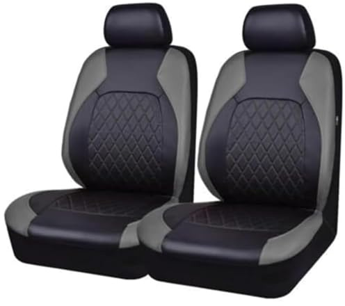 HLBLLRUXT per VW EOS 2-Door 2006–2015 Coprisedili Auto Anteriori Ecopelle Premium,Rivestimenti Sedili Interni,Compatibile Airbag Coprisedili Impermeabili,B