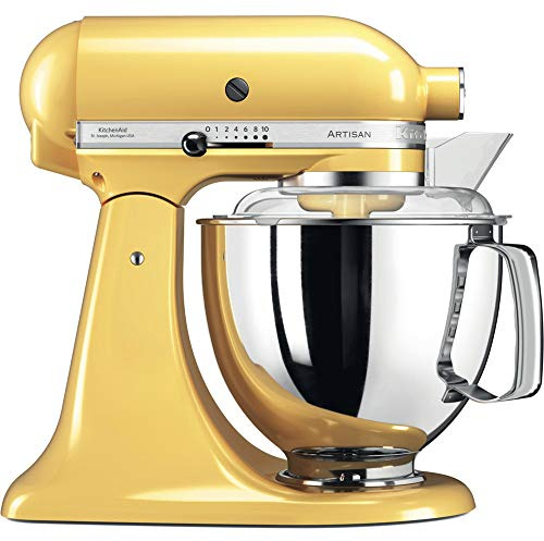 KitchenAid Artisan Stand Mixer (Majestic Yellow, Stainless Steel, 50/60Hz)