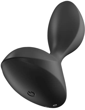 Satisfyer Sweet Seal Connect App Bluetooth Analplug | Buttplug | Schwarz | Anal-Sexspielzeug für Frauen & Männer | Analvibrator mit Prostatastimulation und Vibration | Dildo | Medizinisches Silikon