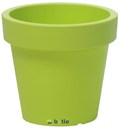 botle Blumentopf Übertopf Blumenkübel 35 cm x 31,8 cm Lime Pflanzkübel Pflanztopf Kunststoff