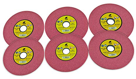 Yerd 6X Schleifscheibe für Sägekette 145 x 3,2 mm Masterpack