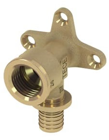 TECE Wandscheibe 20x1/2 GW 768520 messing