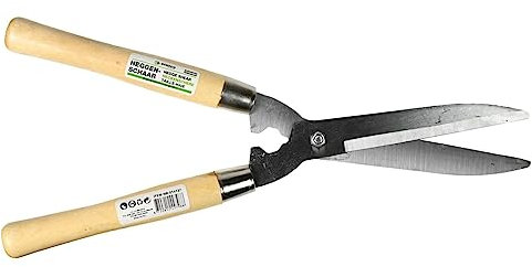 Heckenschere Hand Gartenschere Strauchschere Gerade Klinge Gehärteter Stahl 18cm