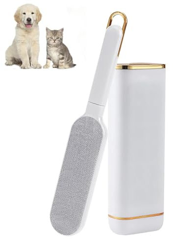 Brosse Pour Animaux de Compagnie, Brosse Anti Poils Animaux Chat & Chien, Brosse Peluche Vetement, Brosse de Nettoyage Magique, Brosse Animaux Chien & Chat de Nettoyage(vêtements/canapé/Voiture/lit)