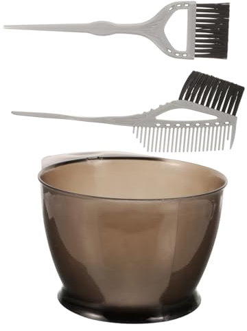 Mikinona Haarfärbemischschale Haarfärbepinsel Haarfarbe Wiederverwendbar Und Leicht Zu Reinigen Geeignet Für Salon Und Heimgebrauch