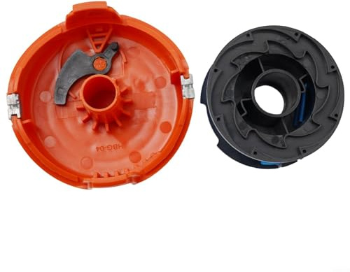 Premium Spool Cover and String Line Set for Black & Decker Trimmers Fits Models For GL315, GL350, and GL650 (1X cap+1X spool)