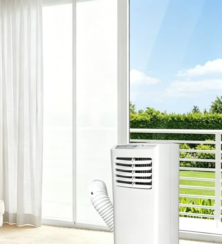HUAREW Joint de porte pour climatiseurs mobiles 120x240cm | avec rallonge de tuyau cousue, économie d'énergie, sans perçage, pour climatiseurs mobiles et sèche-linge à évacuation