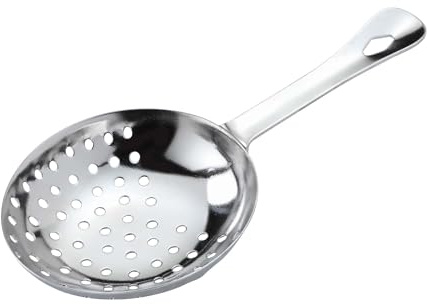 We Can Source It Ltd - Cocktail Julep Strainer - Stainless Steel Cocktail Strainer to Strain Ice and Fruit Juices