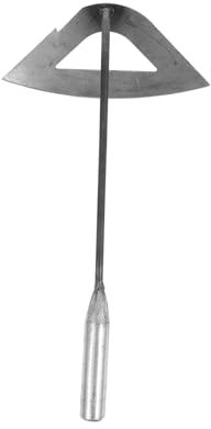 Mipcase 1 Pc Pala da Semina Attrezzi Agricoli Vanga Pala del Terreno Attrezzi per Piante da Giardino Estirpazione Aratro a Mano Forca Ferro da Stiro Metallo Utensili