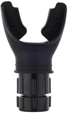 Atemtrainer, Atemtrainer mit einstellbarem Widerstand, verbessert die Atmungskapazität, Muskeltrainer, leicht zu reinigen und zu verwenden, verbessert Kraft und Ausdauer (schwarz)