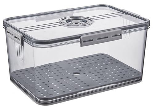 Priyyiu Boîte à Pain Boîtes à Pain Hermétiques pour Comptoir de Cuisine, avec Couvercle, Porte-Pain