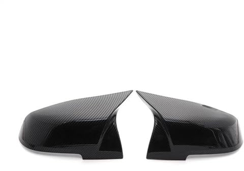 Auto Spiegelkappen Kohlefaser-Spiegelabdeckung Für 1 2 3 4 Series F20 F30 F31 F32 F36 2012 - UP 320i 328i 330d 335i M3 M4 Look Replacement Style(Carbon Fiber M Look)