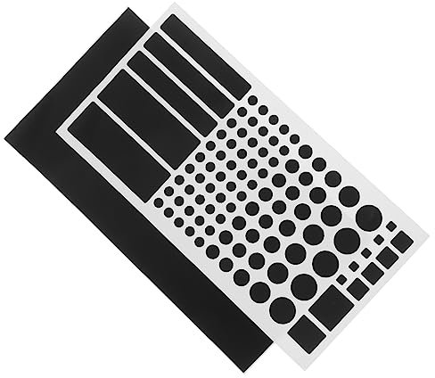 Tofficu 2blätter Lichtblocker Aufkleber Für Elektronik Led-lichtaufkleber Verdunkelungsfilter Passend Für Router Und Heimgebrauch